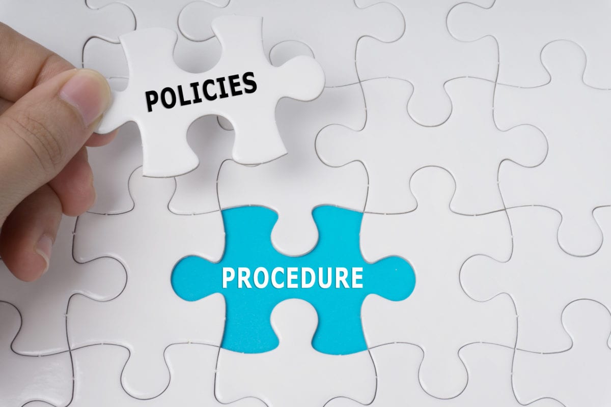Procedures-policies